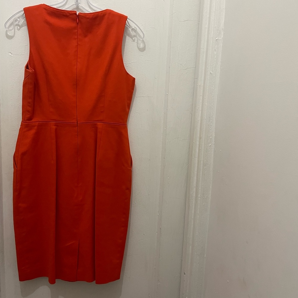 Banana Republic Sleeveless Orange midi Dress